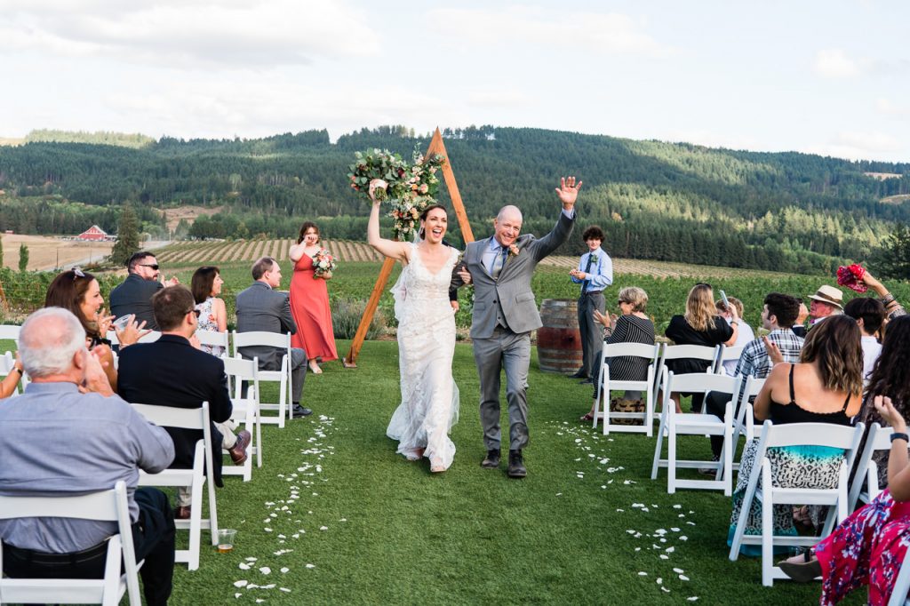 Abbey Road Farm Wedding Ceremony