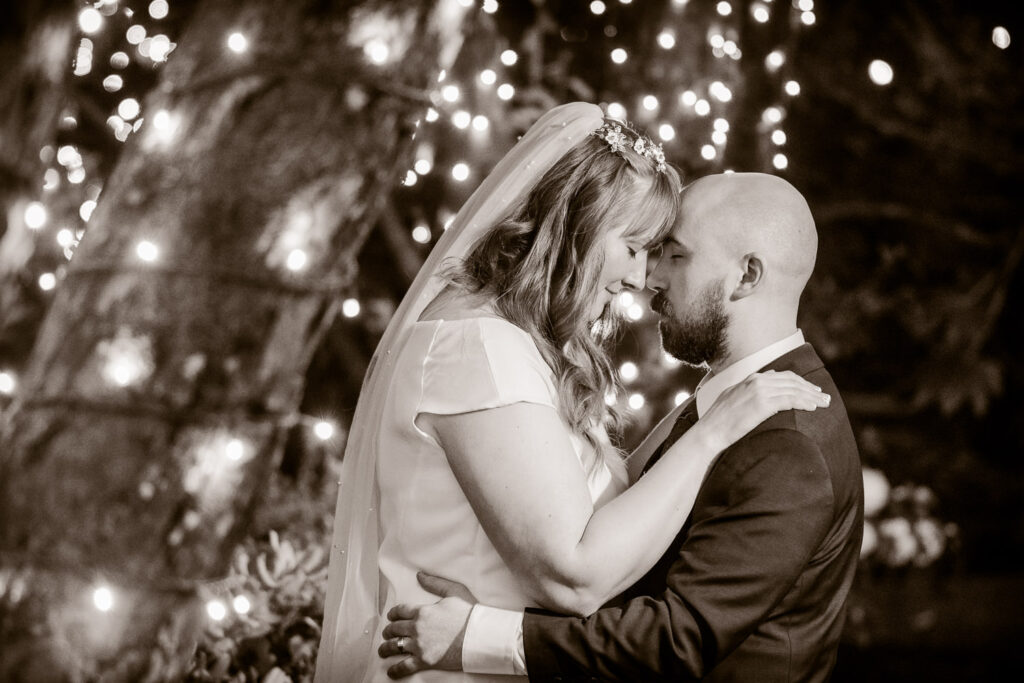 Portland Wedding Photography Twinkle Light night photos
