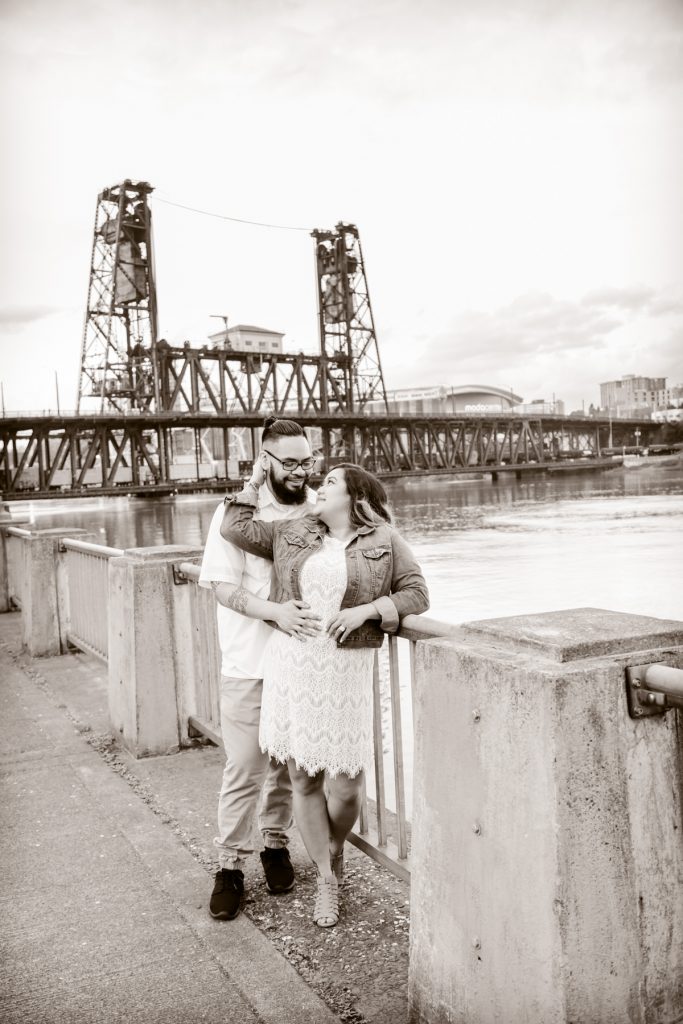 Portland Engagement Photo