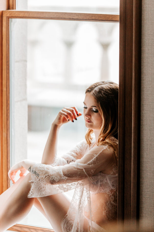 Portland Wedding Day Boudoir Photography