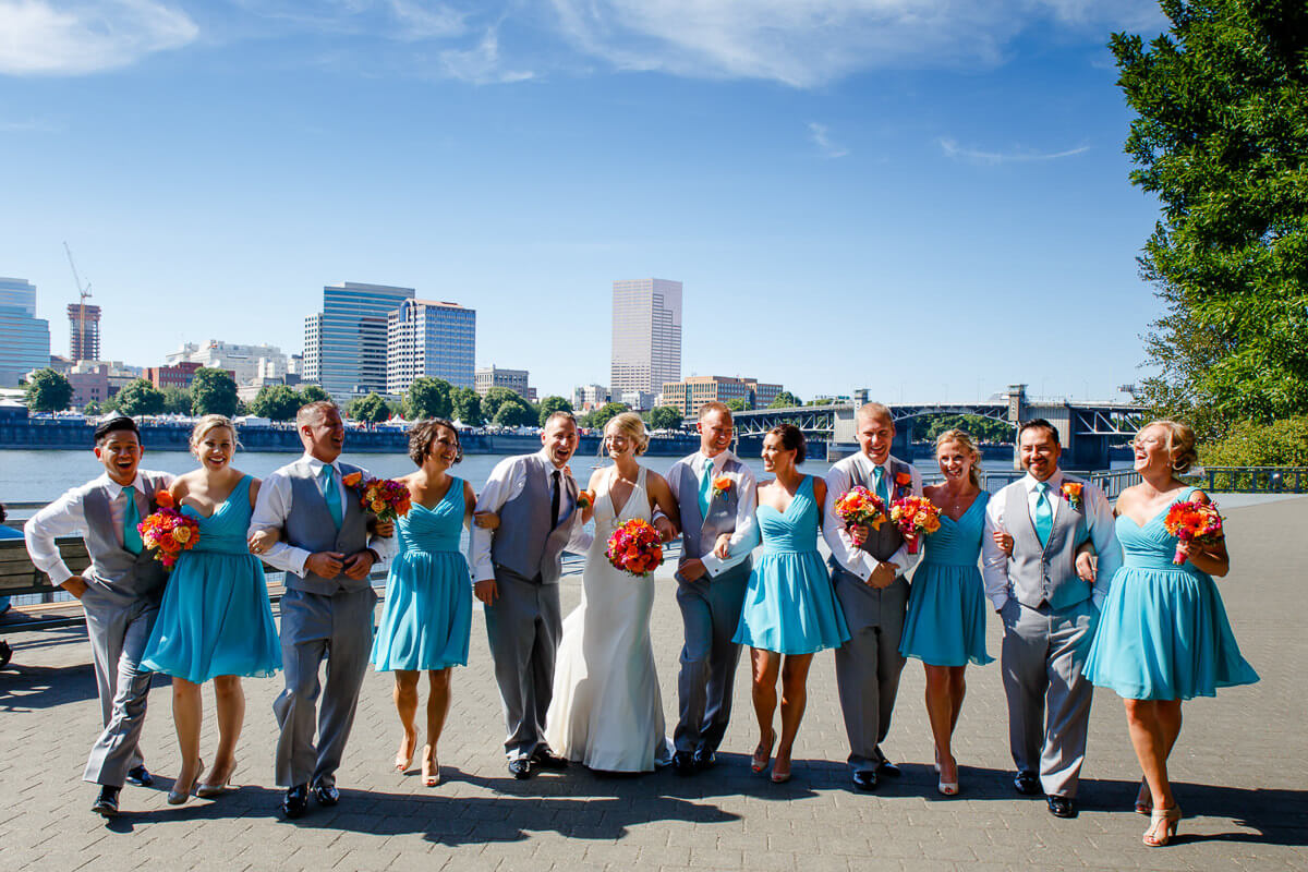 Portland Wedding Party Photographer