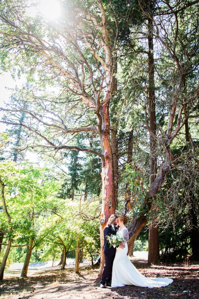 Hoyt Arboretum Wedding Pictures