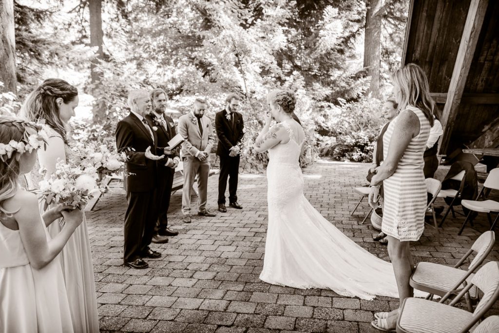 Hoyt Arboretum Wedding Ceremony
