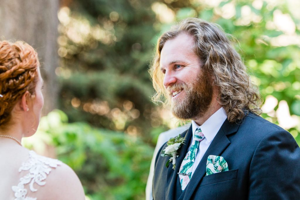 Hoyt Arboretum Wedding Ceremony