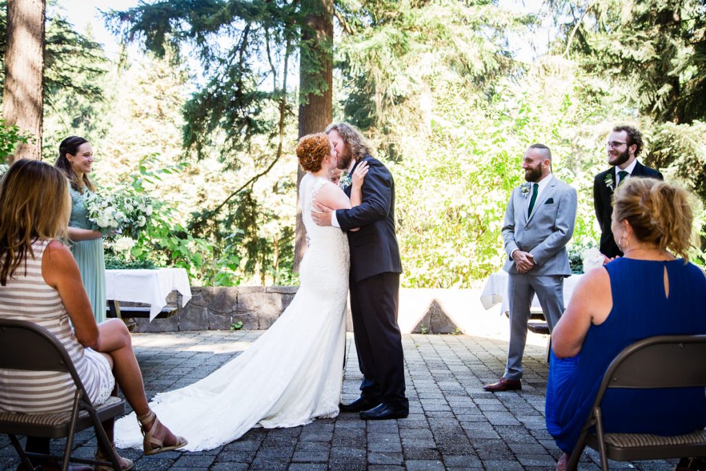 Hoyt Arboretum Wedding Ceremony
