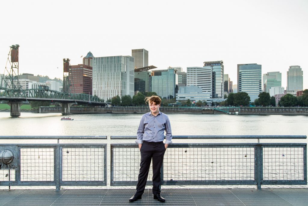 Portland Waterfront Senior Pictures