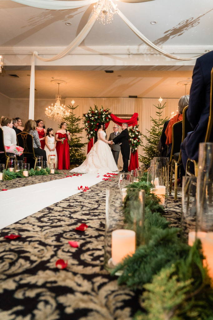 Gray Gables Christmas Wedding Portland