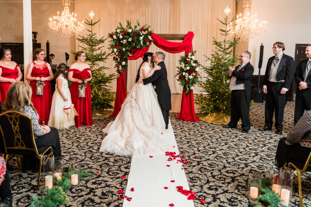Gray Gables Christmas Wedding Portland