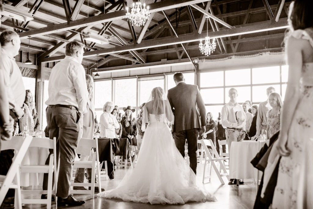Spring Water Oasis Wedding Ceremony