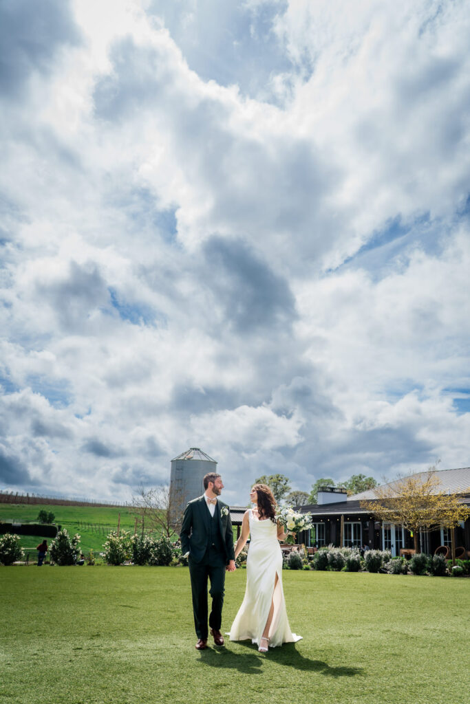 Abbey Road Farm Wedding Bride & Groom