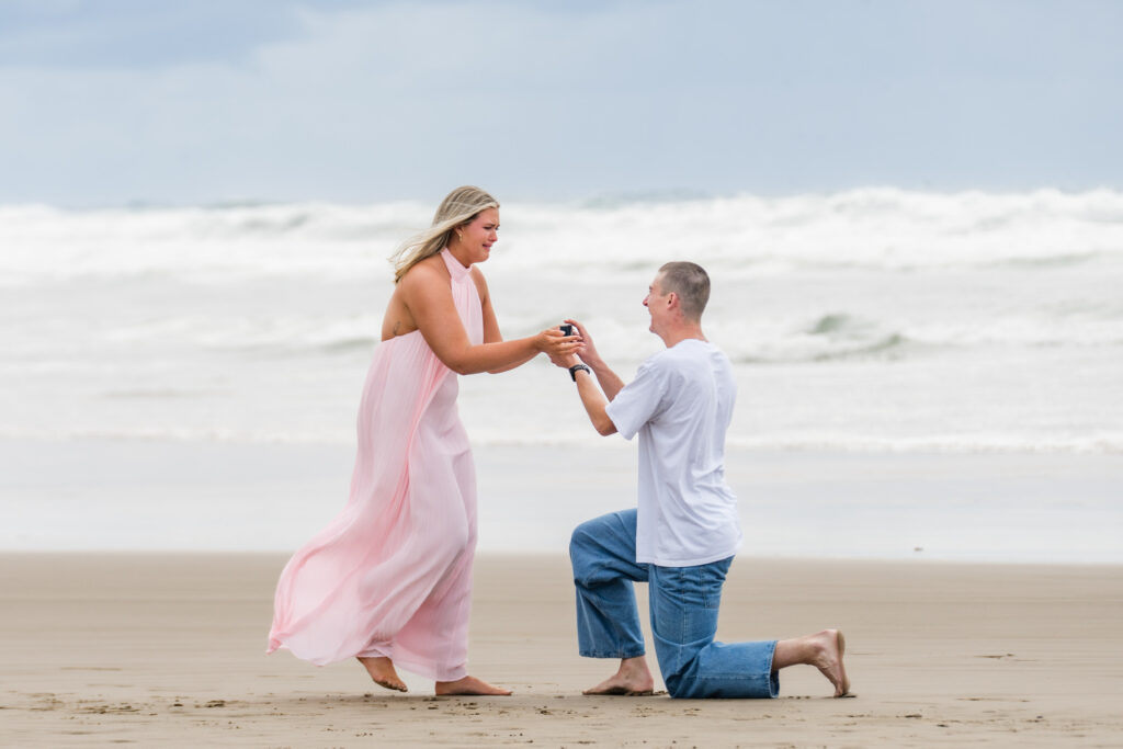 Cannon Beach Proposal Photos